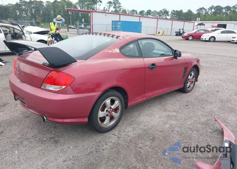 2005 Hyundai Tiburon Gs из США, поврежденный, VIN KMHHM65D35U168510